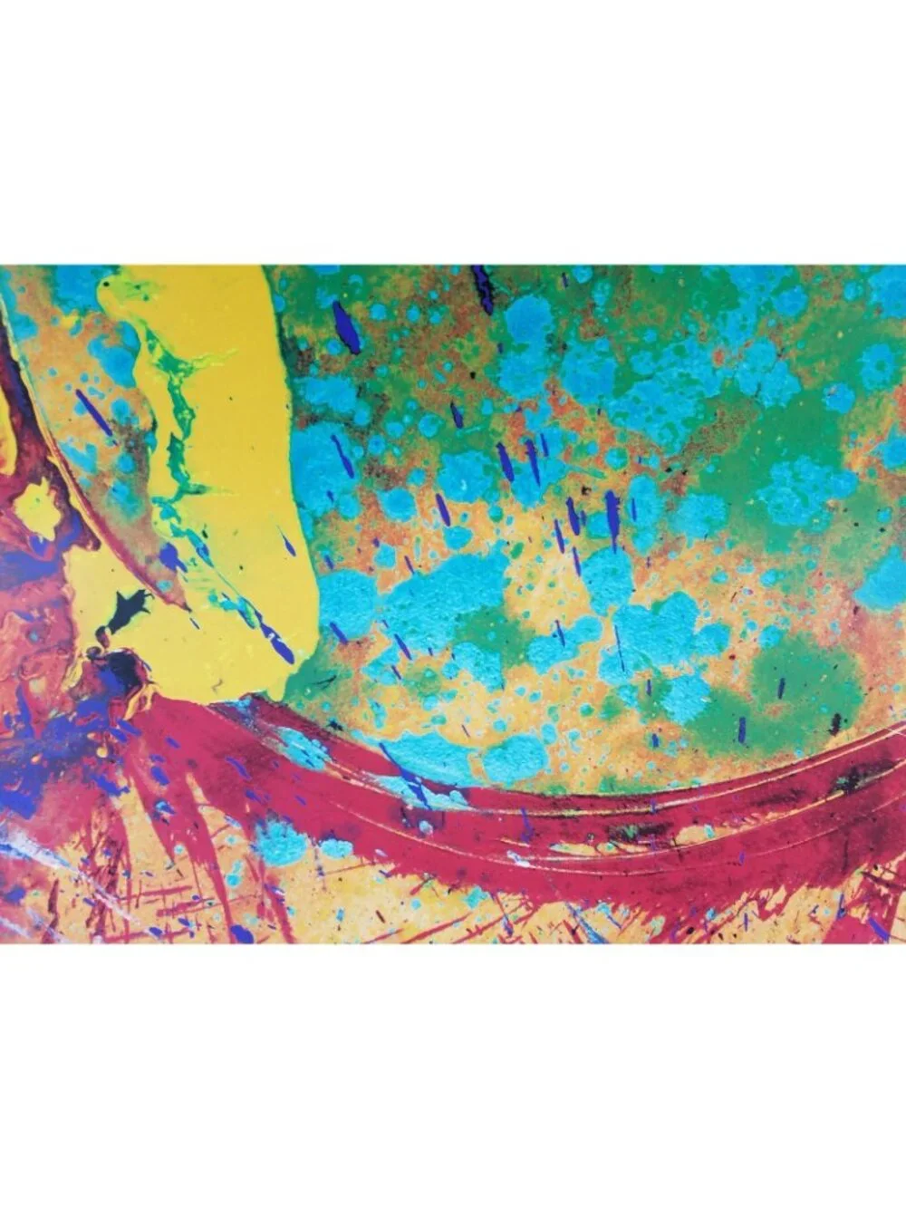 Unique College Colorful Wall Art Poster Abstract 24